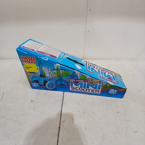 RUGGED RACER DELUXE MINI SCOOTER - MAX 90 LBS - BLUE (MODEL: BH19896) image 6