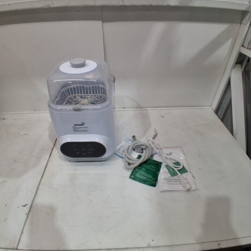 GROWNSY EASECLEAN PRO ALL-IN-ONE BOTTLE WASHERM STERILIZER AND DRYER - WHITE/BLACK/CLEAR (MODEL: ZMW-STHB01-3) image 3