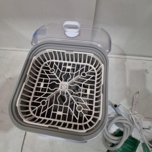 GROWNSY EASECLEAN PRO ALL-IN-ONE BOTTLE WASHERM STERILIZER AND DRYER - WHITE/BLACK/CLEAR (MODEL: ZMW-STHB01-3) image 5