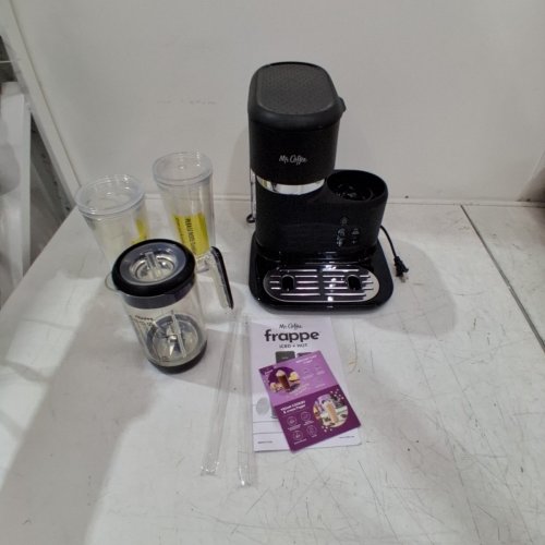 MR. COFFEE ICED & HOT COFFEE MAKER WITH FRAPPE BLENDER - BLACK (MODEL: BVMC-FCM-2T-033) image 3