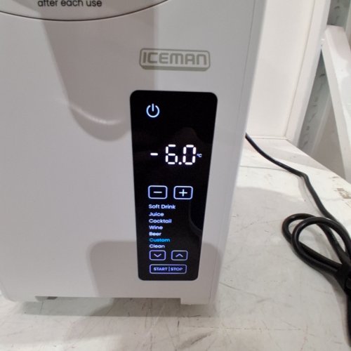 ICEMAN SLUSH-EASE SLUSHY MAKER WITH CUSTOMIZABLE THICKNESS - 1.5L - WHITE (MODEL: RJ62-WHITE-CA) image 2
