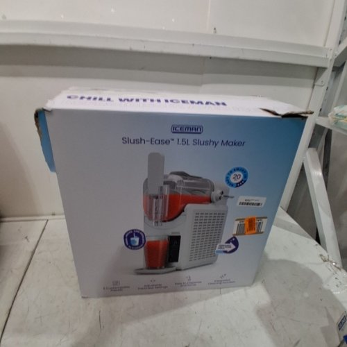 ICEMAN SLUSH-EASE SLUSHY MAKER WITH CUSTOMIZABLE THICKNESS - 1.5L - WHITE (MODEL: RJ62-WHITE-CA) image 8
