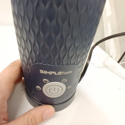 SIMPLETASTE 4-IN-1 HOT & COLD MILK FROTHER - 300ML CAPACITY - BLUE (MODEL: 706NA-0003 image 2