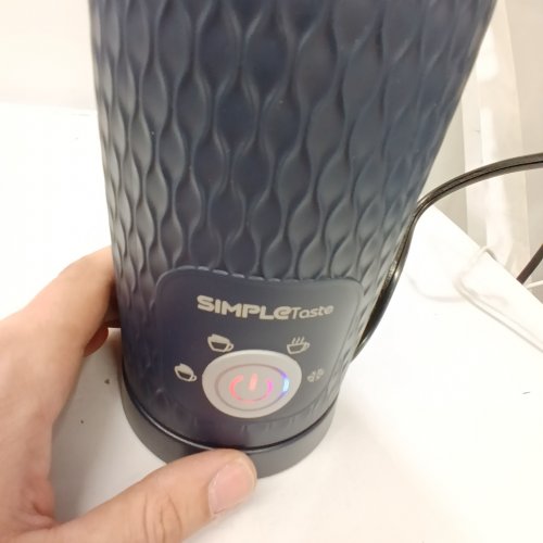 SIMPLETASTE 4-IN-1 HOT & COLD MILK FROTHER - 300ML CAPACITY - BLUE (MODEL: 706NA-0003 image 3