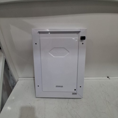 VEVOR ALUMINUM FRAME MAGNETIC LOCKABLE FLAP PET DOOR - 8 1/4" X 12 1/4" FLAP OPENING SIZE - WHITE (MODEL: CWM07-3M) image 4