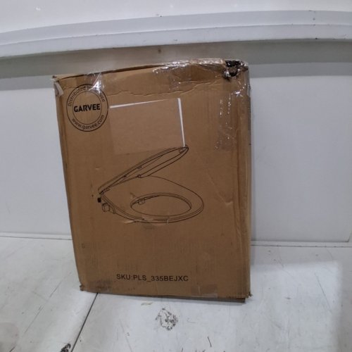 GARVEE DUAL NOZZLE NON-ELECTRIC SOFT CLOSE BIDET TOILET SEAT WITH ADJUSTABLE WATER PRESSURE - 18.7" -WHITE - (MODEL: PLS_335BEJXC) image 6