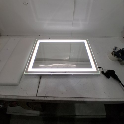 SUCEDEY VANITY MIRROR WITH LIGHTS - 23" X 18" image 2