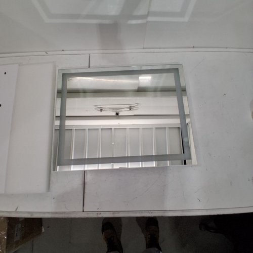 SUCEDEY VANITY MIRROR WITH LIGHTS - 23" X 18" image 3