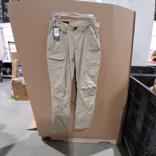 BLAKLADER FUNCTIONAL WORK WEAR FLAME RESISTANT STRETCH PRO CARGO PANTS - 34W 32L - STONE/BEIGE (ITEM: 1628-1847) image 4