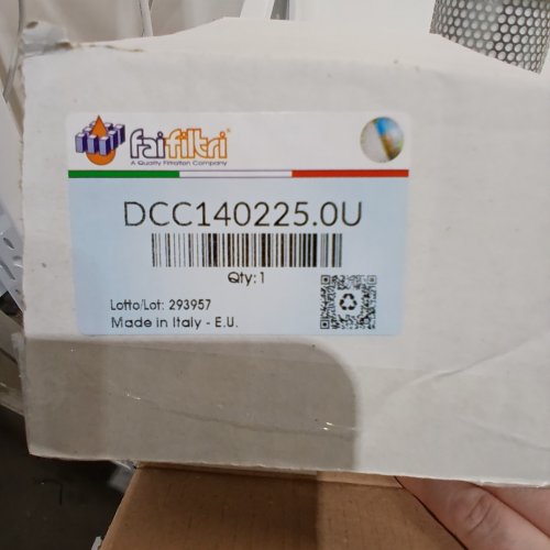 FAIFILTRI FILTER CARTRIDGE WITH GASKET (MODEL: DCC140225.0U) image 2