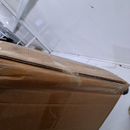 VEVOR 4-TIER FOLDABLE STORAGE SHELF WITH WHEELS - 13" X 28" X 54" - BLACK (MODEL: XML4-2-2) image 2