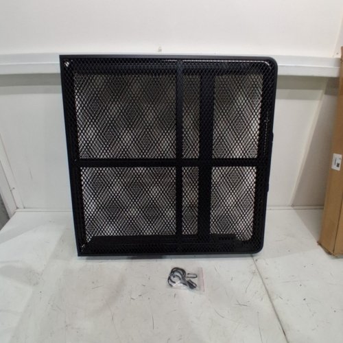 RAYNESYS FOLDABLE ADJUSTABLE HEIGHT MESH CAMP TABLE - 47.2" X 29.5" X 17.3"/24.4"/29.5" - BLACK image 2
