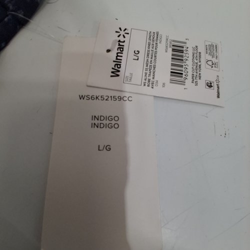 WOMEN'S WILD SKYE SWEEHEART NECK CASUAL DRESS - LARGE - INDIGO image 2