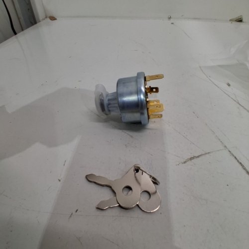 IGNITION SWITCH WITH 3 POSITION - 24 V - FITS VARIOUS MODELS - SILVER (MODEL: 3107556R1 / K203992) image 3