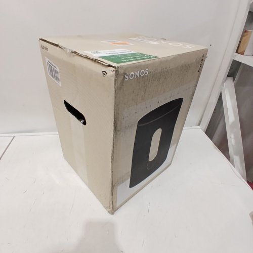 SONOS SUB MINI - COMPACT WIRELESS SUBWOOFER FOR SONOS SOUND SYSTEM WITH SONOS APP COMPATIBILITY - BLACK (MODEL: S37) image 4