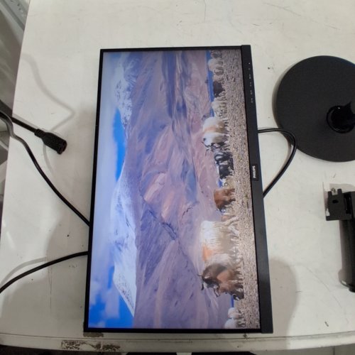 PHILIPS 22" FULL HD COMPUTER MONITOR WITH HDMI & VGA CONNECTIVITY - 1080P - 100HZ - BLACK - (MODEL: 221V8LB/27) image 3