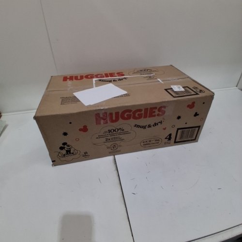 186PK HUGGIES SNUG AND DRY DIAPERS - SIZE 4 image 2