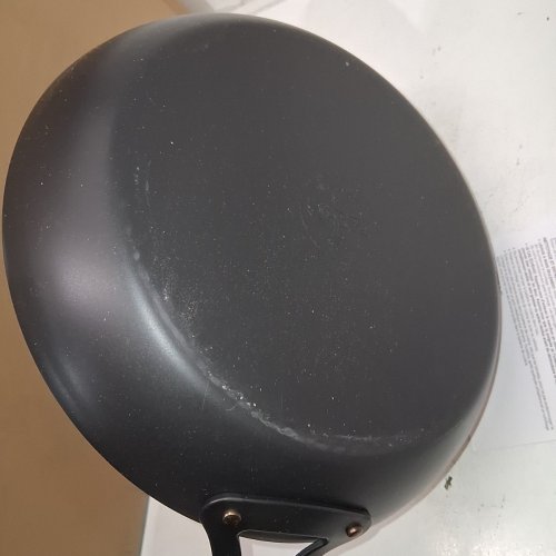 TRAMONTINA CARBON STEEL LARGE FRYING PAN WITH SILICONE GRIP - 12" - BLACK (MODEL: 80111/002DS) image 3