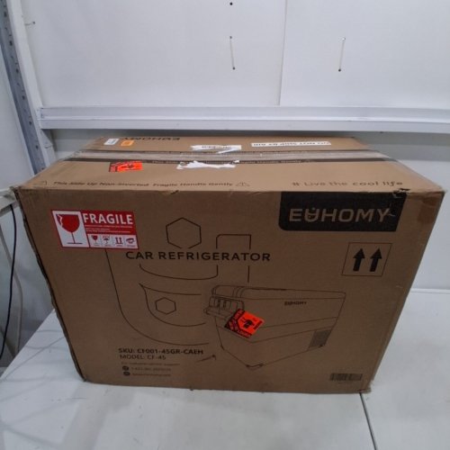 EUHOMY ELECTRIC COOLER CAR REFRIGERATOR WITH BLUETOOTH APP CONTROL - 12V/24V DC - 47QT - BLACK/GREY - (MODEL: CF-45)) image 5