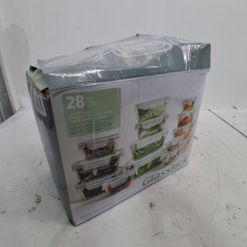 28PC GLASSLOCK GLASS FOOD STORAGE SET - CLEAR (MODEL: 2379252) image 5