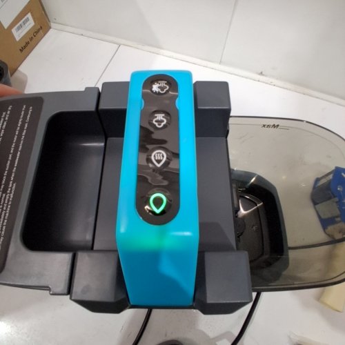 STARRYBOT PORTABLE CARPET CLEANER MACHINE WITH STEAM AND HEATING TECHOLOGY - 18KPA - GREY/BLUE (MODEL: C-AC2502) image 2