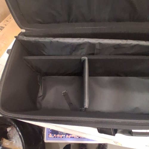 STUDIO EQUIPTMENT ROLLING STORAGE CASE - 48.43 L"X12.6"W - BLACK (MODEL: 129888A) image 4