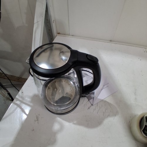 COMFEE GLASS ELECTRIC KETTLE - 1.7L - 1500W - GREY/CLEAR (MODEL: CKT003) image 3