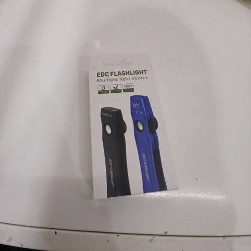 TANK007 EDC UV FLASHLIGHT WITH GREEN LASER - BLACK (MODEL: WF02L) image 3