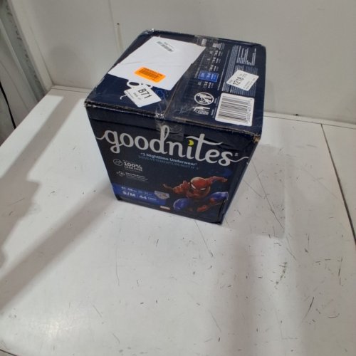 44PK GOODNITES BOYS' DISPOSABLE NIGHTTIME UNDERWEAR - S/M - SPIDERMAN image 4