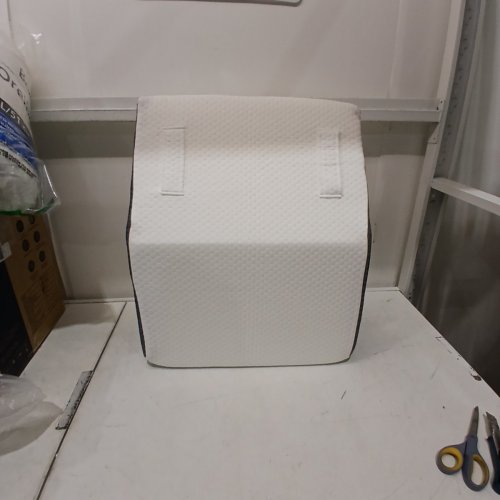 BAMBOO BED WEDGE PILLOW - WHITE image 2