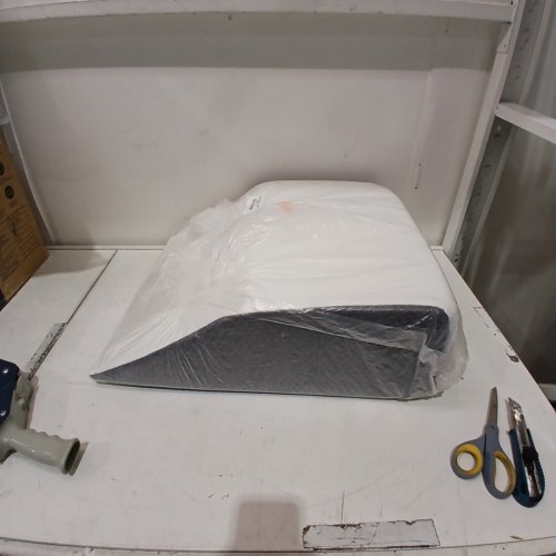 BAMBOO BED WEDGE PILLOW - WHITE image 4