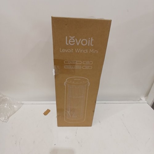 LEVOIT MINI TOWER FAN WITH 5 SPEEDS - WHITE - (MODEL:LTF-F132-WCA) image 4