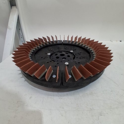 DIAMABRUSH POLYMER TOOL - 1000 GRIT WITH 92 CLUTCH PLATE - 16" - RED (MODEL: 911601250-L800) image 3