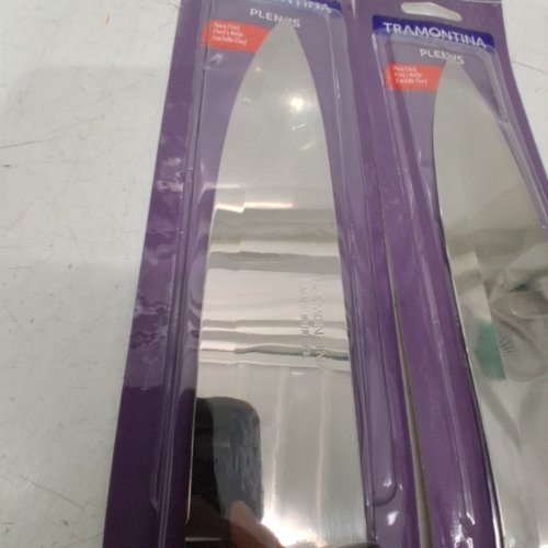 2PK TRAMONTINA CHEF KNIFE - 8" - BLACK image 2
