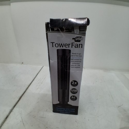 BESPORTBLE MINI PORTABLE USB TOWER FAN - WHITE image 5