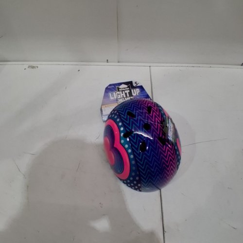 YOUTH RASKULLZ LIGHT UP HELMET - 50-54CM - MULTICOLOUR image 3