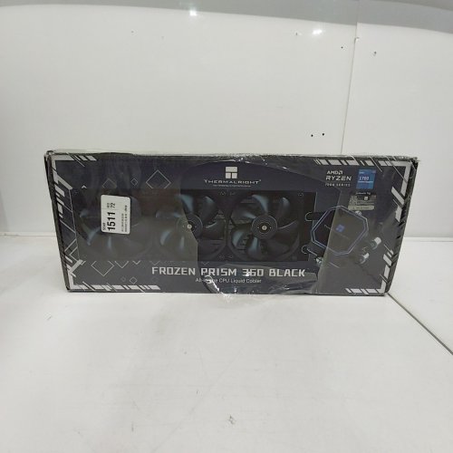 THERMALRIGHT FROZEN PRISM 360 BLACK AIO LIQUID CPU WATER COOLER WITH 3X 120MM FAN - BLACK image 2