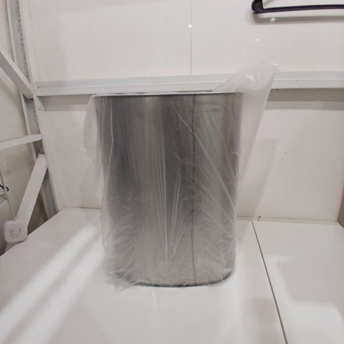 NINESTARS 50L MOTION SENSOR TRASH CAN, LARGE - SILVER (MODEL: DZT-50-25) image 6