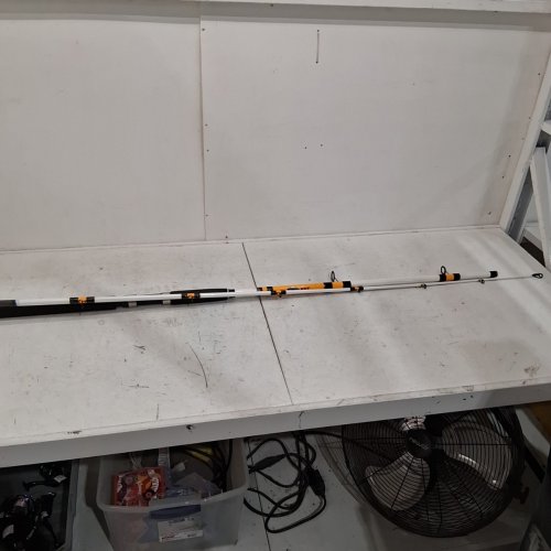 BPS KING KAT HEAVY DUTY FISHING ROD - 10FT - WHITE/YELLOW/BLACK - (MODEL: CBK1080HS-2) image 7