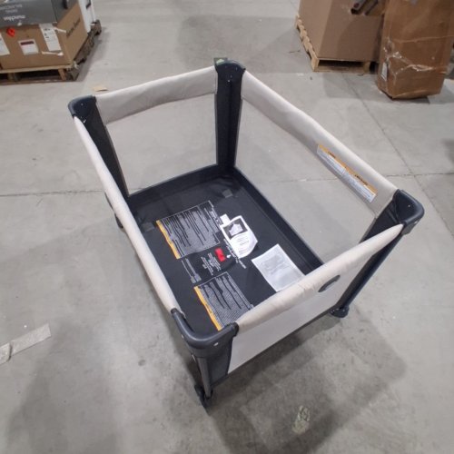 GRACO PACK N' PLAY PORTABLE FOLDABLE PLAYARD - OAKLEY BLACK/WHITE (MODEL: 2084226) image 2