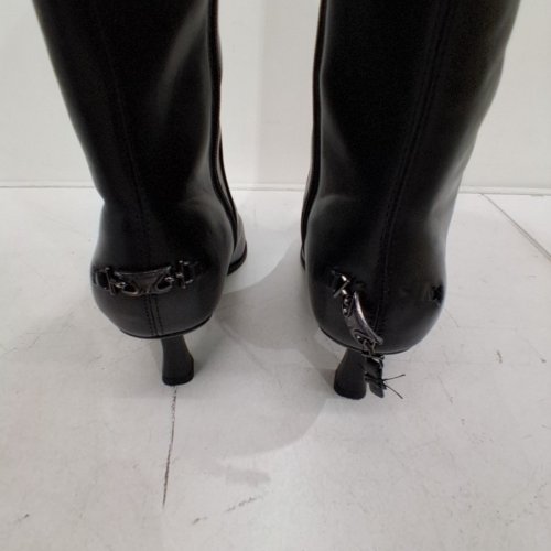 WOMEN'S CIRCUS NY BY SAM EDELMAN WIDE CALF HIGH-HEEL YULIA BOOTS - US 8.5 M - BLACK (MODEL: J2666M2003) image 4