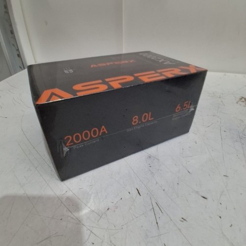 ASPERX PORTABLE CAR JUMP STARTER - 12V - BLACK (MODEL: AX2000) image 3