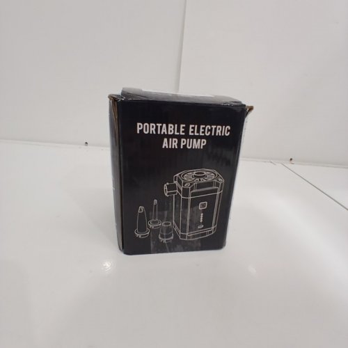 PRECIVA PORTABLE ELECTRIC BATTERY POWERED AIR PUMP - BLACK (MODEL: WQ-021) image 4
