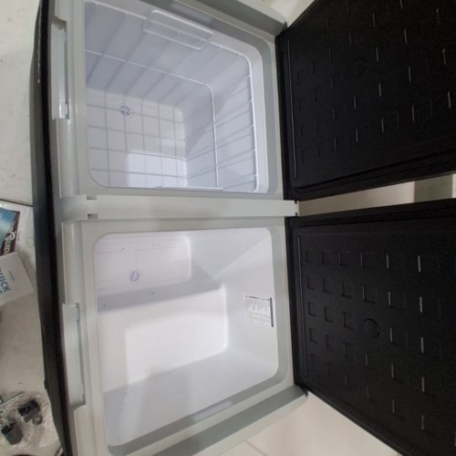 EUHOMY CAR REFRIGERATOR - 12 V/24 V - BLACK (MODEL: CF032-75) image 7