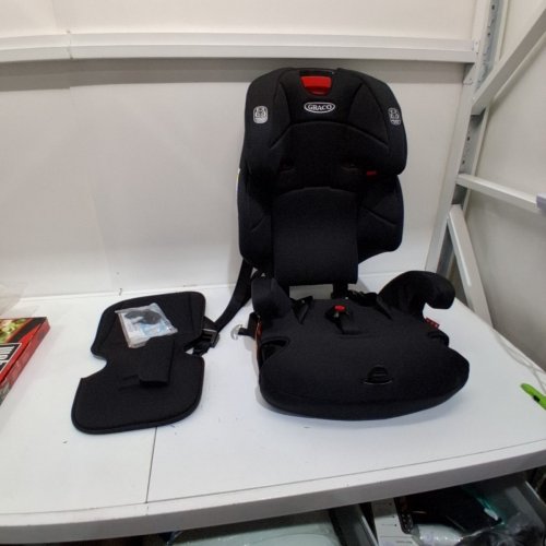 GRACO C20 TRANZITIONS 3-IN-1 HARNESS BOOSTER CAR SEAT - 100LBS CAP - BLACK (MODEL: 2035724) image 3