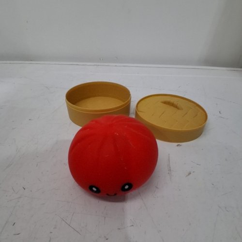 RAINBOW MISTERY SQUISHY BUN - RED image 2