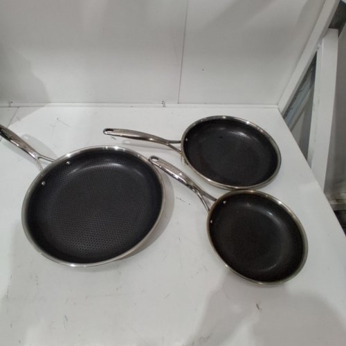 3PC HENCKELS PARADIGM CERAMIC NON-STICK SKILLET SET - 8"/10"/12" (MODEL: 1901726) image 2