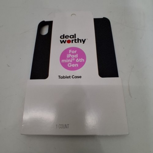 DEALWORTHY TABLET CASE - FOR IPAD MINI 6TH GEN - BLACK image 2