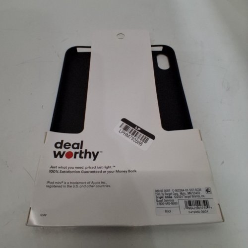 DEALWORTHY TABLET CASE - FOR IPAD MINI 6TH GEN - BLACK image 3