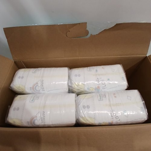 100PK PAMPERS SWADDLERS 100% LEAKPROOF DISPOSABLE BABY DIAPERS - SIZE 5 image 2